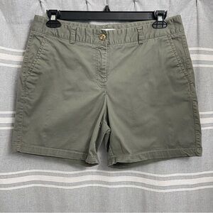 SUGAR MAGNOLIA / Green Chino Shorts Size 12P